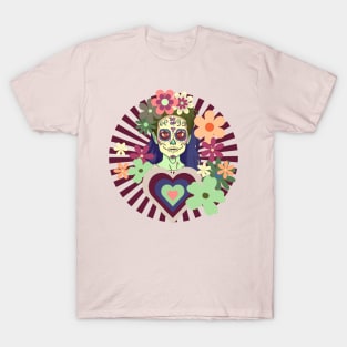 Z-Girl: Dreams of La Catrina. No.4 Variation T-Shirt